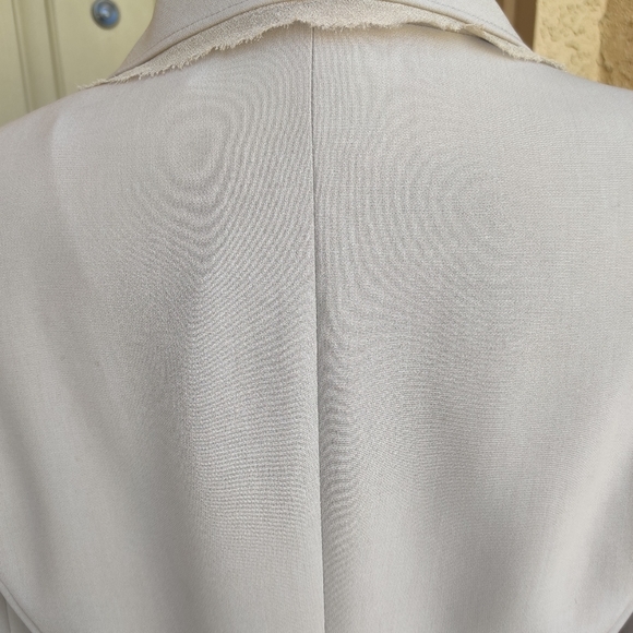 Yansi Fugal Ruffle Detailed Women's Blazer 4 - Picture 6 of 9